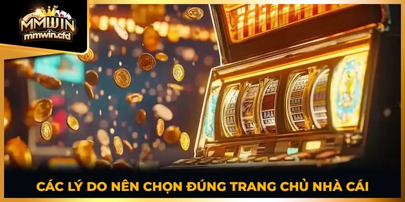 Các lý do nên chọn đúng trang chủ nhà cái